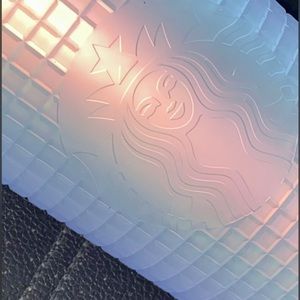 Starbucks 🧊 2022 Spring Unicorn Grid 🦄 White Iridescent Tumbler